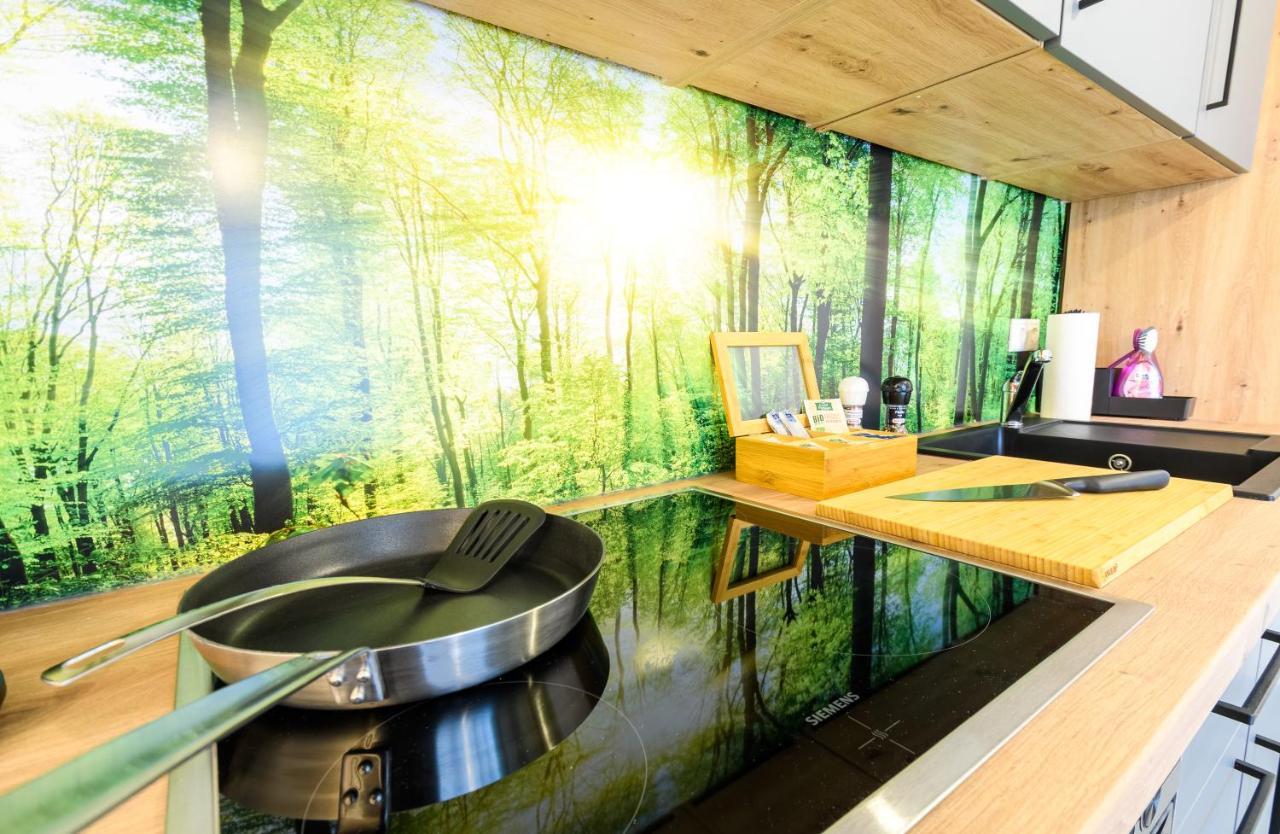 Orangehome: Waldlichtung - Zentral Zwischen Therme Und Stadtmitte バート・アイブリング エクステリア 写真
